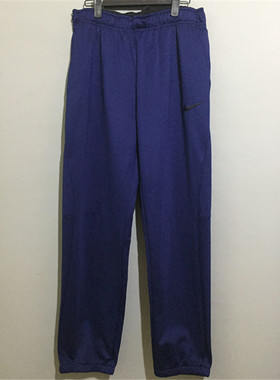 【原 价¥178】vintage  美国古着N1KE DRI-FIT宝蓝色束脚裤