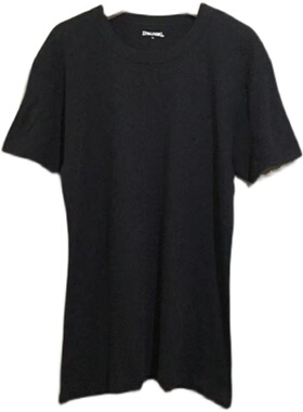 【原 价¥68】 vintage  日本古着SPALD1NG黑色弹力无缝体恤