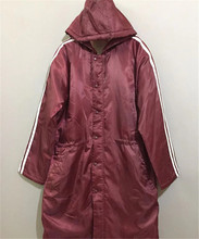 【原 价¥178】vintage 日本古着BARCEDOS插肩袖连帽加绒长款风衣