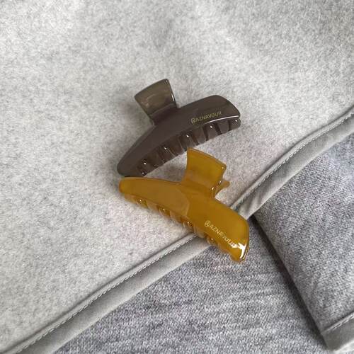 AZNAVOUR醋酸小抓夹半扎发侧边夹