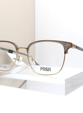 帕莎2025新款眉线框男女时尚休闲配近视度数防蓝光眼镜架PJ78071