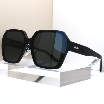 帕莎2026新品太阳镜女士方形大框圆脸显瘦潮流防晒遮阳墨镜PS1074