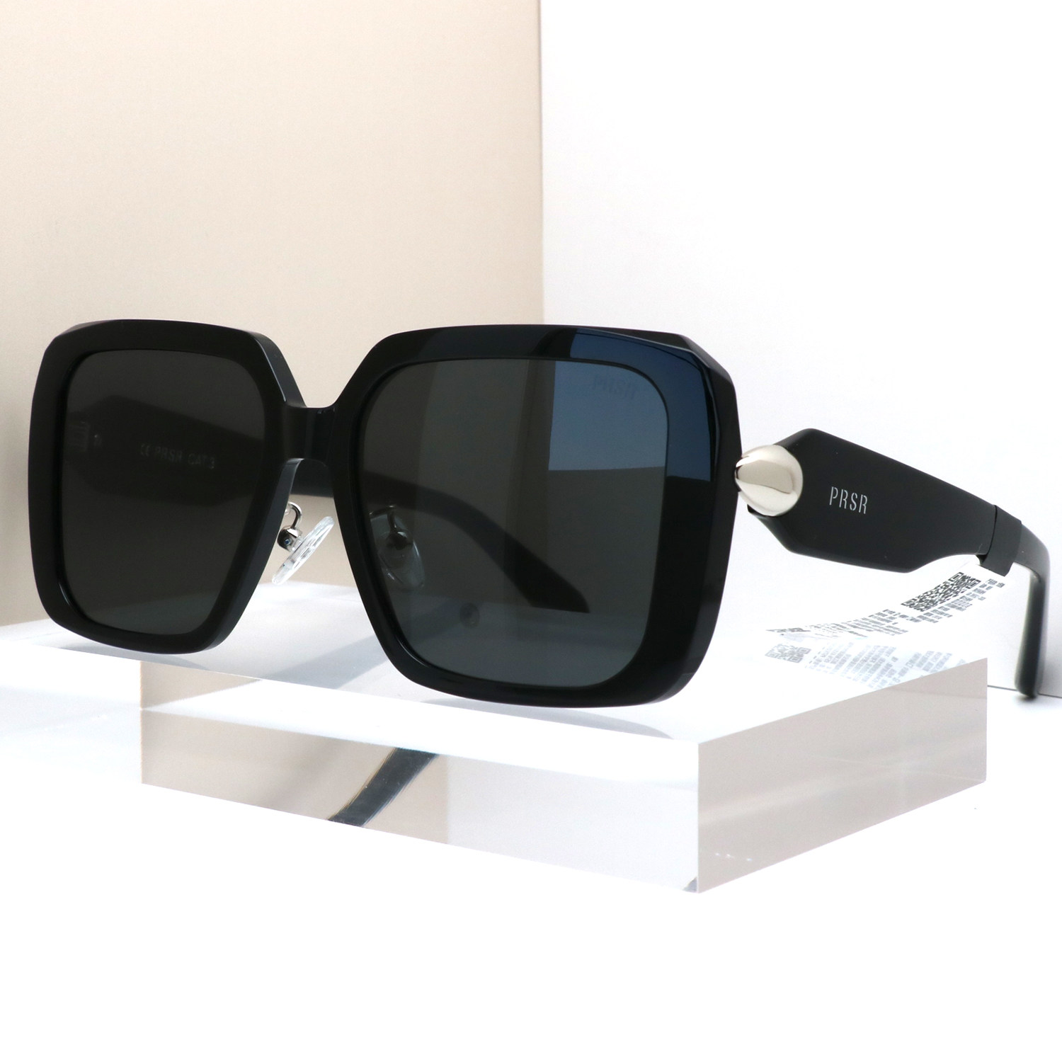 帕莎2026新品墨镜女方形大框时尚御姐宽边太阳镜可配近视PS1070