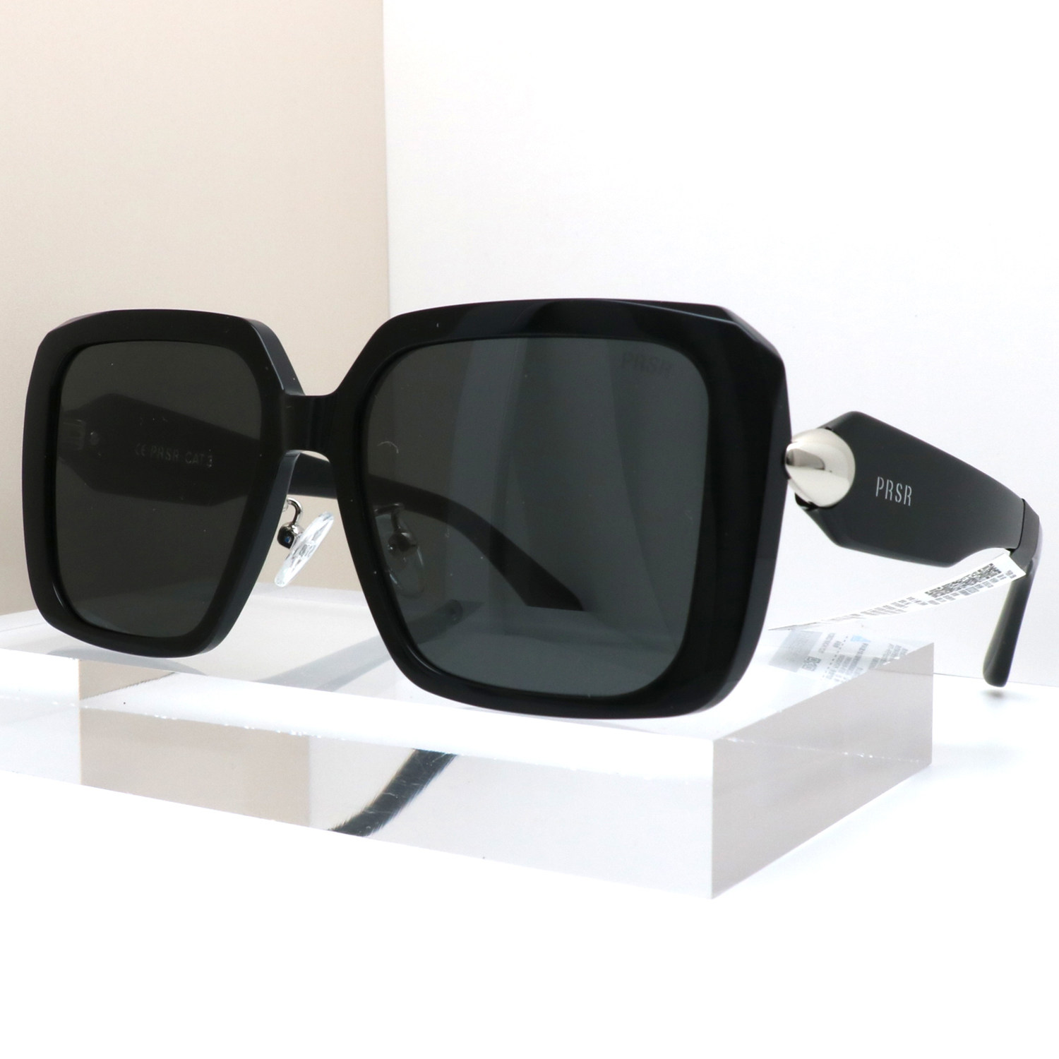 帕莎2026新品墨镜女方形大框时尚御姐宽边太阳镜可配近视PS1070