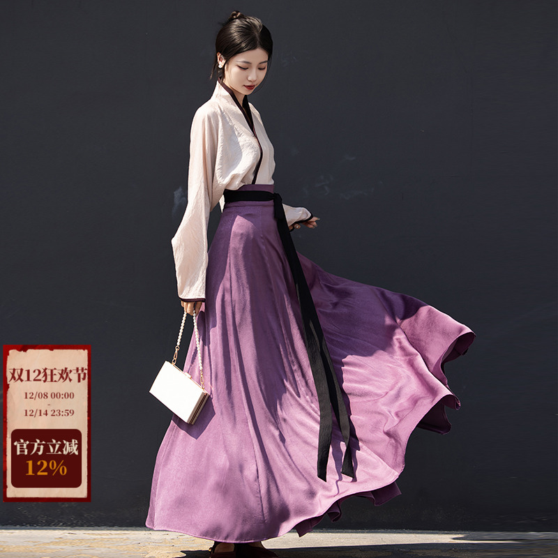 多色百搭汉服破裙拟梦秋冬