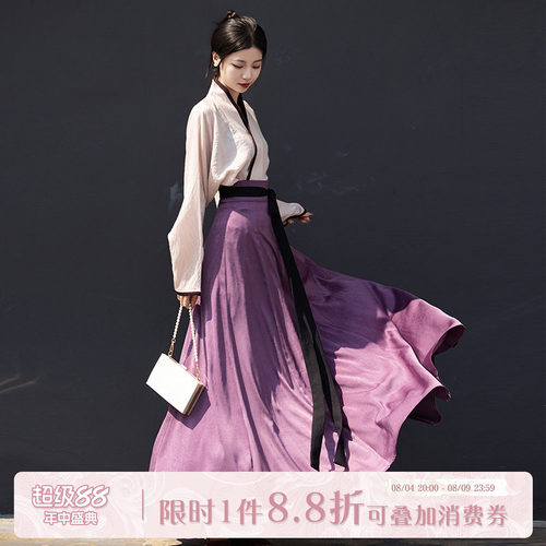 多色百搭汉服破裙拟梦秋冬