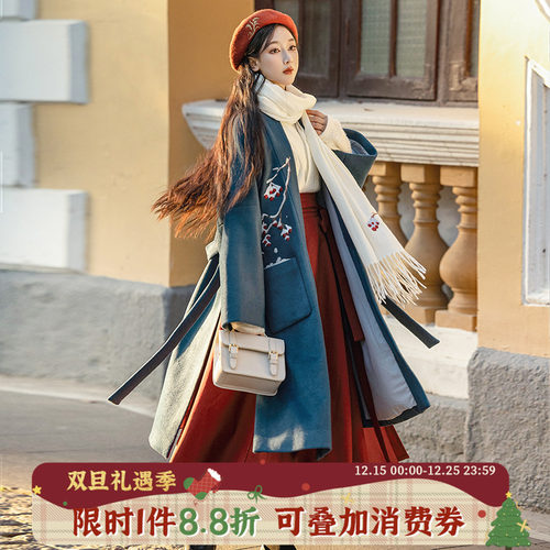 拟梦秋冬毛呢日常汉服