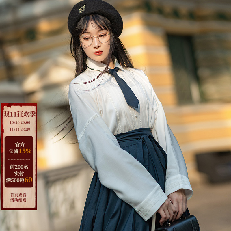拟梦优等生系列丝棉绸明制汉服