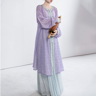 拟梦仲夏夜 百迭裙明制宋制天丝春秋国风日常汉服 原创万历长衫