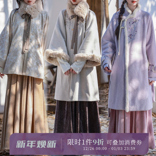 素半裙 四色百搭雪尼尔松紧腰口袋改良八破裙汉元 拟梦 初冬