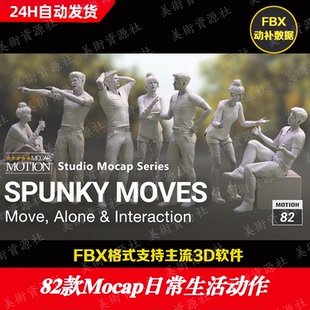 iClone动画Actorcore动作Spunky Moves活泼的动作