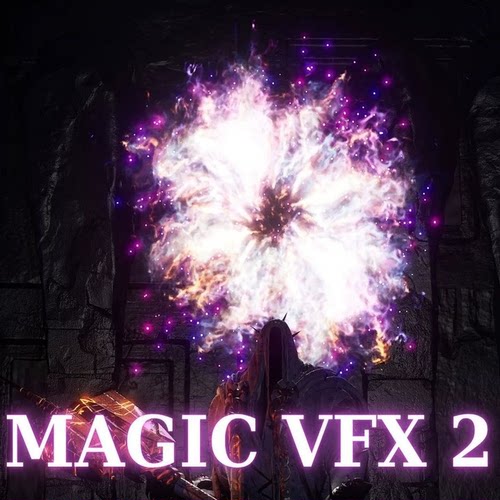 UE4UE5魔法烟雾闪电漩涡爆炸技能特效Magic VFX 2