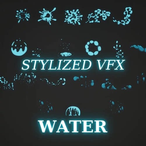 UE4UE5卡通风格化水体视觉特效Stylized VFX - Water