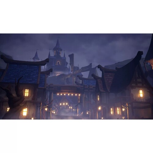 UE5风格化中世纪恐怖小镇鬼屋Stylized Magical Haunted Village