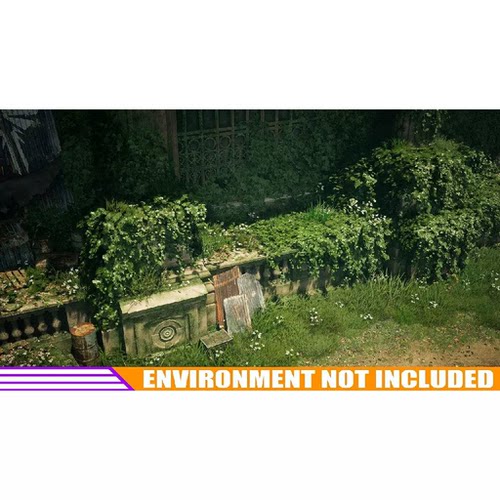 UE4UE5写实藤蔓模型Realistic IVY Plants