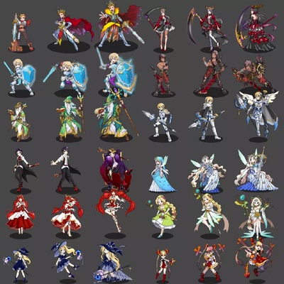 Unity Animated 2D Monster Pack 1 1.3 动画2D怪物人物精灵集