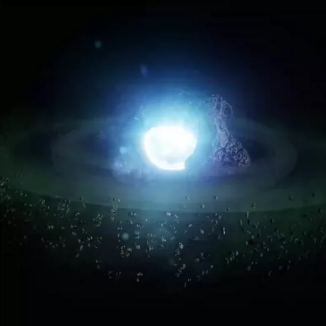 UE5虚幻5素材模型智能宇宙熔炉 - 黑洞带动画行星环小陨石