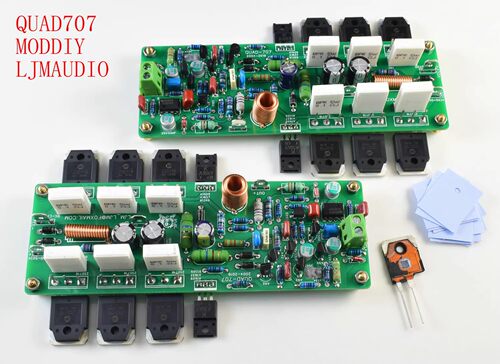 仿制英国经典放大器QUAD707 (QUAD405,QUAD606的升级型号)国都707