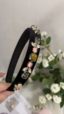 韩国进口发饰 S家水晶发箍 女复古宫廷头箍女 发饰