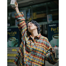 男女情侣家居服 睡衣套装 STILLYOU原创圣诞磨毛棉复古格子衬衫 长裤