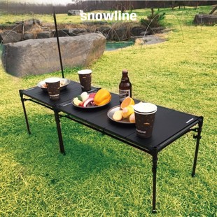 snowline雪线魔方桌L5 户外露营装备 野餐烧烤轻量便携折叠桌