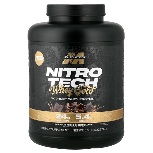 19年老店MuscleTech麦斯泰克Whey Gold金牌正氮蛋白粉支链限量版