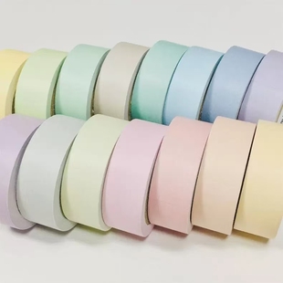 分装日本mt基础款纯色素色手帐胶带柔和马卡龙ins打底和纸胶带