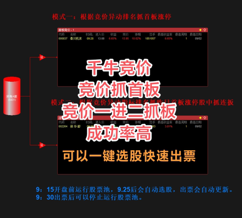 通达信集合竞价异动指标选股指标监控涨停首板一进二模式股票池