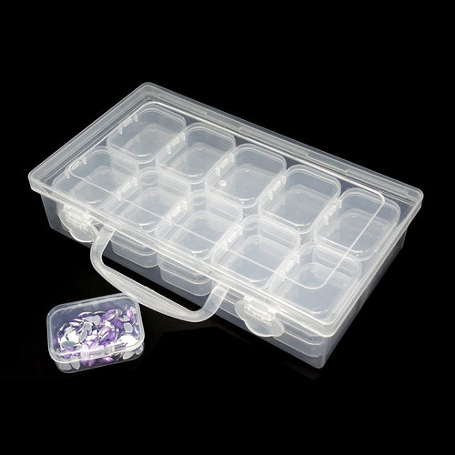 diy钻石画工具收纳盒点钻