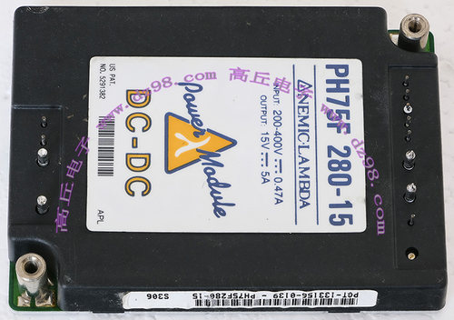 LAMBDA PH75F280-15 200-400V转15V 5A 75W 隔离 模块 议价