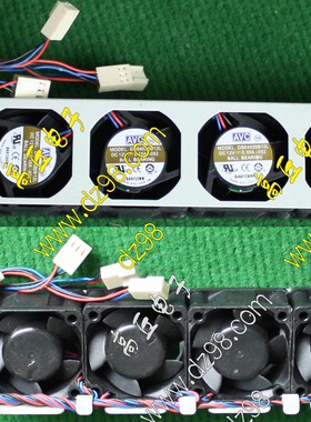 AVC DS04020B12L 12V 0.1A滚珠轴承低骚音风扇 4只x8=32元送支架