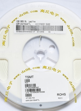1206 1M50 1% WR12W1504FTL 1500K欧姆 1.5兆欧姆 1504贴片电阻