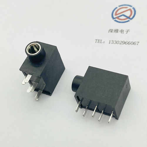 深维3.5mm耳机插座PJ-325C内铜套