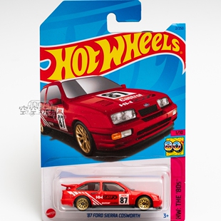 SIERRA FORD 美泰风火轮合金小跑车 福特 红色 COSWORTH 2号