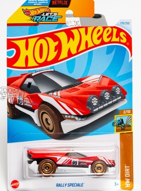 179号 RALLY SPECIALE 绿色 美泰风火轮合金小跑车