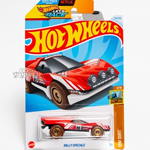 179号 RALLY SPECIALE 绿色 美泰风火轮合金小跑车