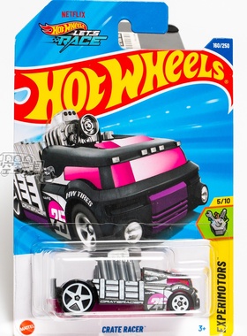 160号 CRATE RACER 黑色 风火轮合金小跑车