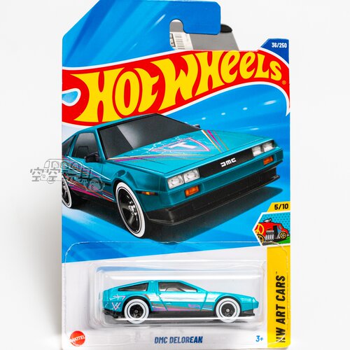 36号 DMC DELOREAN 翠绿色 风火轮合金小跑车