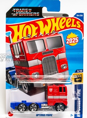 104号 OPTIMUS PRIME 变形金刚 擎天柱 红色 风火轮合金小跑车