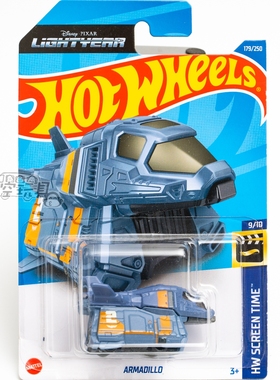 179号 ARMADILLO 巴斯光年 蓝色 美泰风火轮合金小跑车