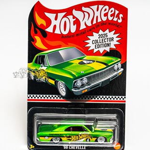 JCB39-NK910 '66 CHEVELLE 雪佛兰 绿色 风火轮 2025 COLLECTOR