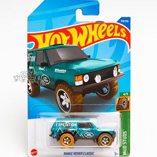 绿色 159号 美泰风火轮合金小跑车 路虎 CLASSIC RANGE ROVER