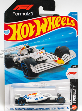 68号 VISA CASH APP RACING BULLS FORMULA ONE TEAM 红牛F1 白色