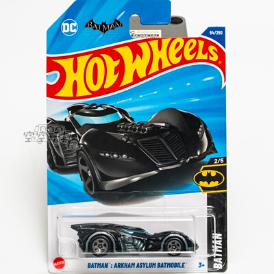 54号 BATMAN:ARKHAM ASYLUM BATMOBILE蝙蝠侠 黑色 风火轮