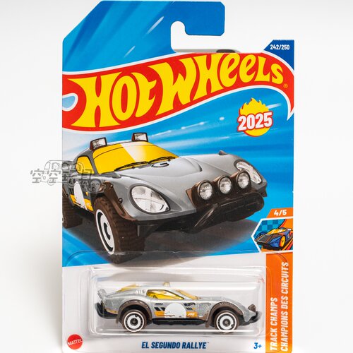 242号 EL SEGUNDO RALLYE 灰色 风火轮合金小跑车