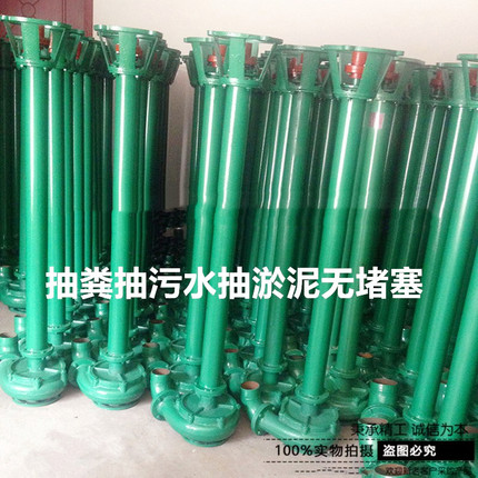 2寸3寸4寸立杆污NWL长杆泵污水泵化粪池抽粪泵带铰刀泥浆泵无堵塞
