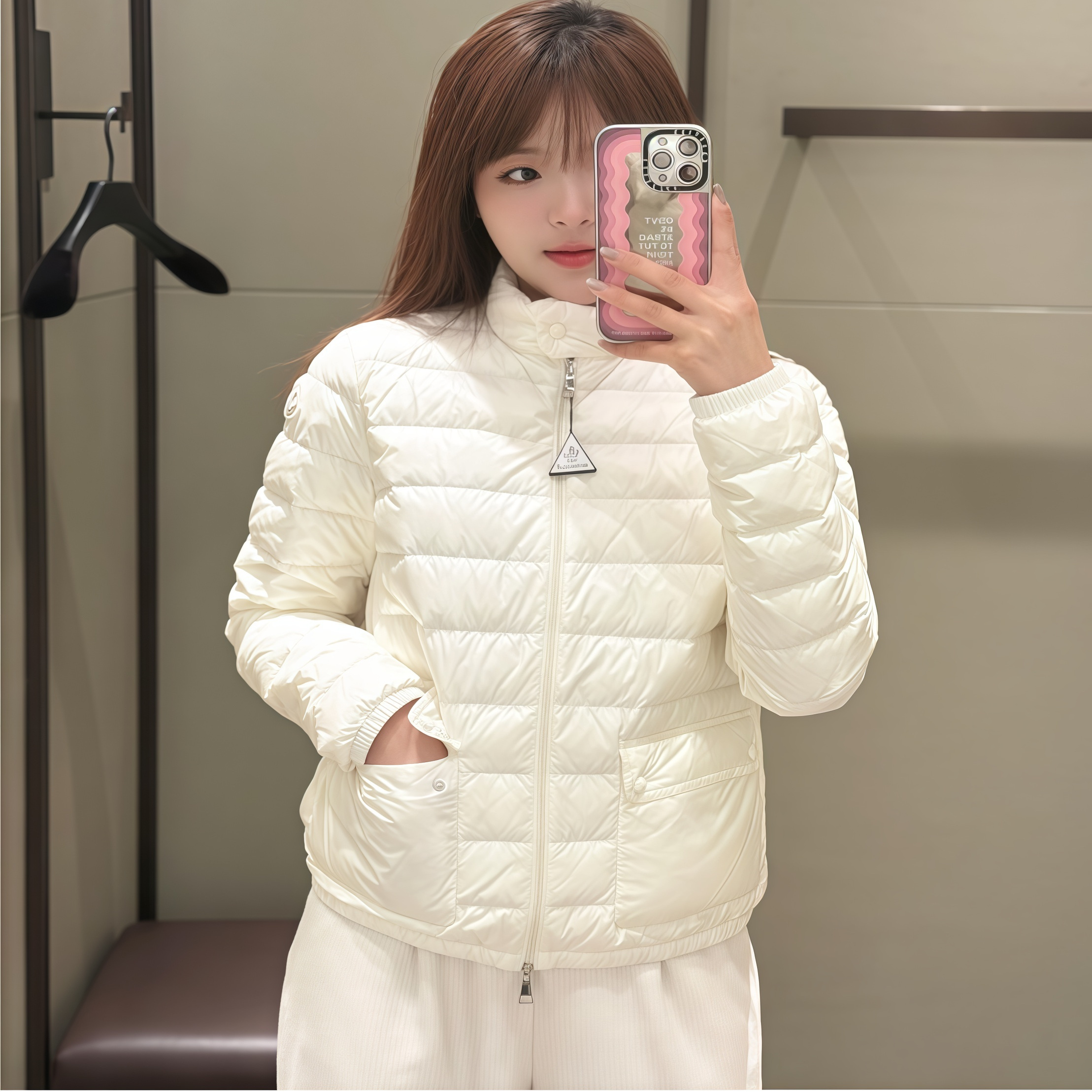 秋冬款立领修身显瘦小个子羽绒服