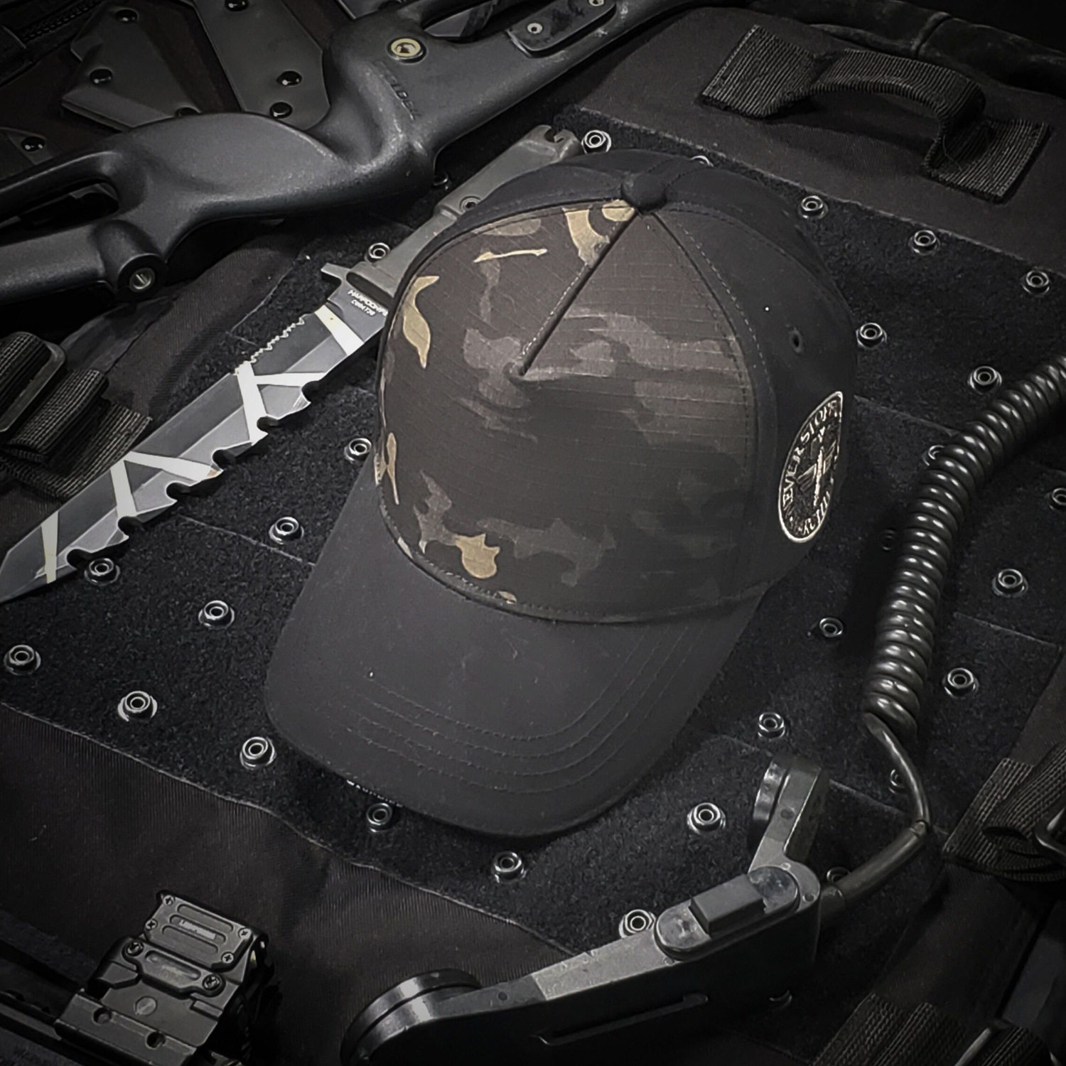 酋长WARCHIEF软顶鸭舌帽战术男女高级感棒球帽遮阳防晒休闲可调节