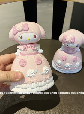 少女心可爱卡通玫瑰花梳子小巧