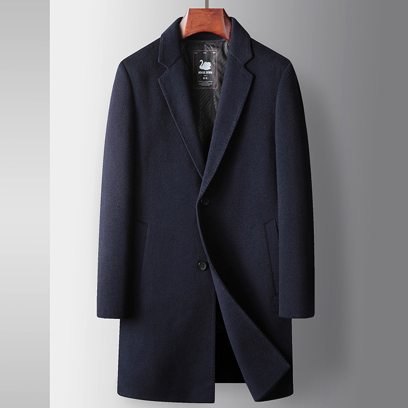 2025春秋冬季新款型男轻奢风大衣